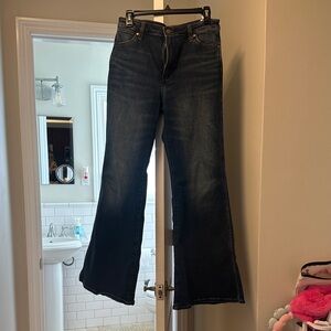 Wrangler Dark Blue Women's Flare Jeans